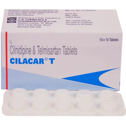 cilacar t 10/40mg tablet 10's
